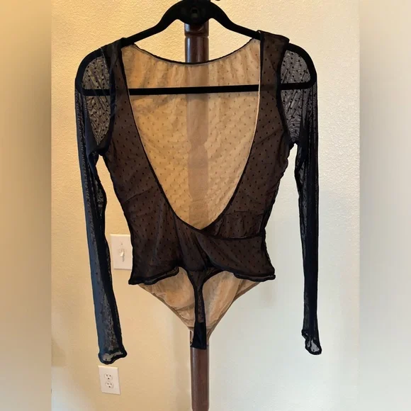 Majorelle sheer black bodysuit - Picture 4 of 5